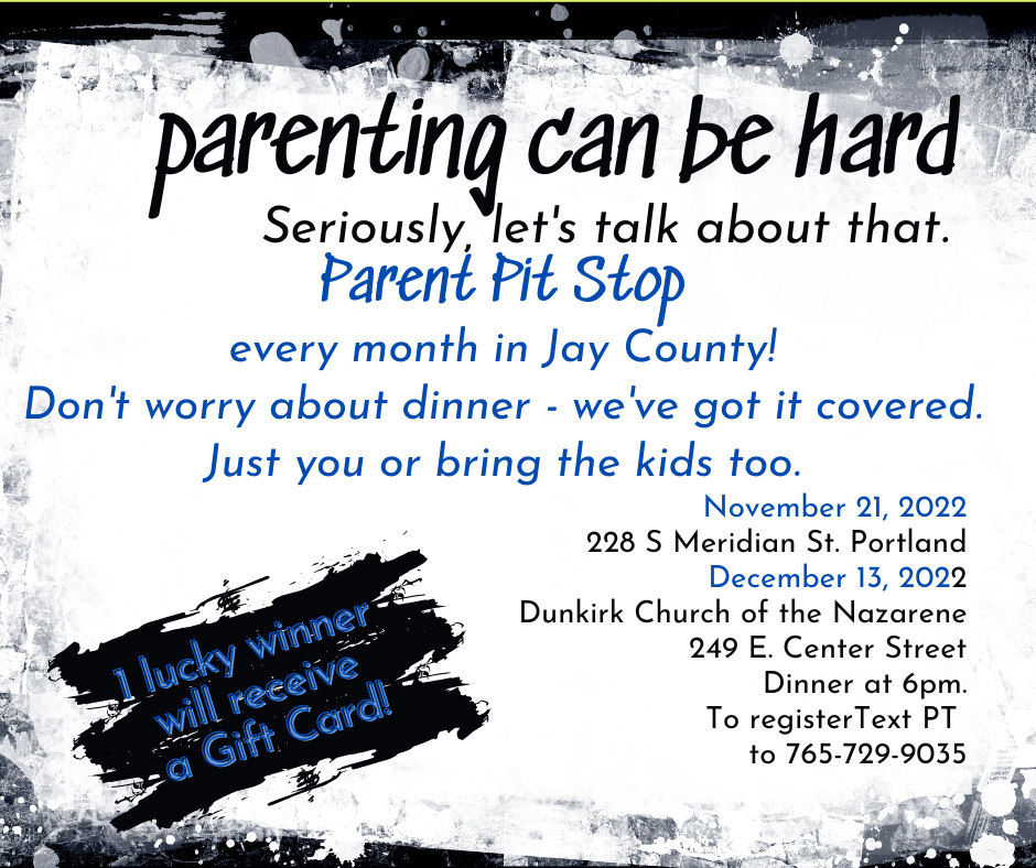 Parent Pit Stop
