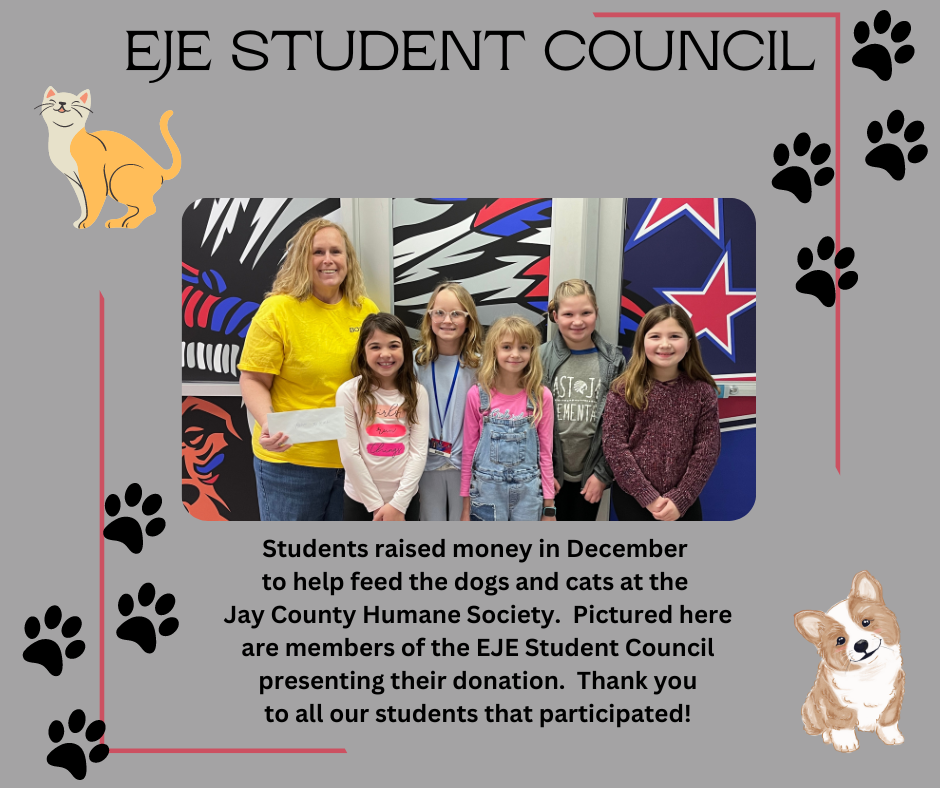 EJE Humane Society donation
