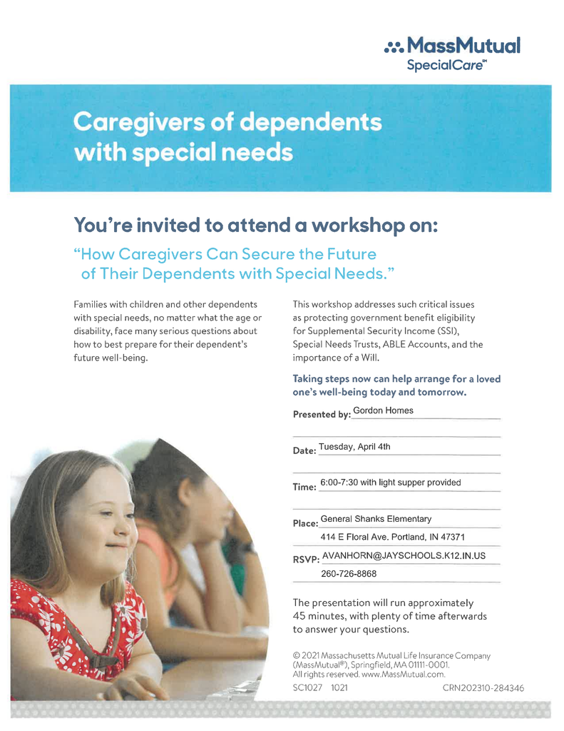 Workshop Offered